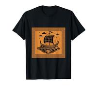 Ancienne Grec Navire trilège Vintage Voile Histoire mythologie T-Shirt