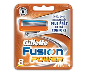Ancienne version Gillette Fusion Power - Pack de 8 recharges