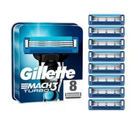 Ancienne version - Gillette Mach3 Turbo - Lames de Rasoir pack de 8