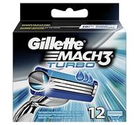Ancienne Version/Gillette Mach3 Turbo Lames De Rasoir Pour Homme - 12 Recharges