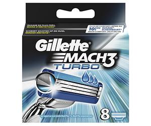 Ancienne Version/Gillette Mach3 Turbo Lames De Rasoir Pour Homme - 8 Recharges
