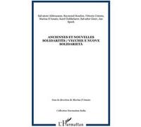 Anciennes et nouvelles solidarités / Vecchie e nuove solidarietà - D'amato Marina - L'harmattan - broché - Essai