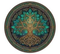 Anciennes Runes Nordiques | pour Adultes |Arbre du Monde| 1000pcs (67.5x67.5cm) Puzzles Jeux ÉduChatifs Puzzles De Décoration Intérieure