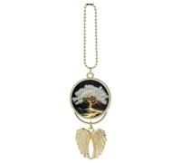 Anciens arbres de lumière qui coule - Ornement à suspendre - Ailes d'ange - Breloques de voiture pour rétroviseur - Arbres anciens de lumière qui coule - Accessoires de voiture mignons à suspendre