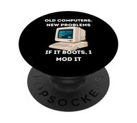 Anciens Ordinateurs Nouveaux problèmes Si Elle démarre, Je Mod It PopSockets PopGrip Adhésif