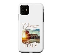 Anciens Sites Italiens Rome Colisée Souvenir Touristes Coque pour iPhone 11