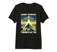 Anciens Théoriciens des Astronautes Soucoupe Volante T-Shirt Haut de Gamme