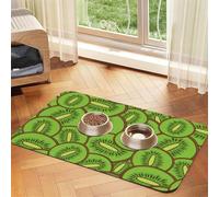 Anciens Timbres-Poste de Divers Pays,Tapis d'alimentation imperméable pour Animaux de Compagnie, Sets de Table pour Chats et Chiens pour la Nourriture et l'eau, Tapis de Nourriture en Cuir PU,40x60cm