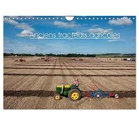 Anciens tracteurs agricoles (Calendrier mural 2026 DIN A4 horizontal), CALVENDO calendrier mensuel