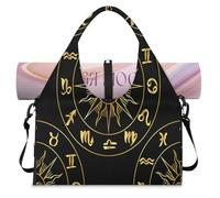 Ancient Astrology Sac de sport avec compartiment à chaussures Sac fourre-tout pour la gym, le yoga, les voyages, couleur, L, Sac de voyage