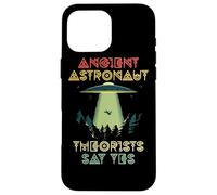 Ancient Astronaut Theorists Say Yes - Théoriste Alien Head Coque pour iPhone 16 Pro Max