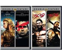Ancient Battle Action 4-Movie Set - Troy, Alexander Revisited (The Final Cut) - 300 & 300 Rise of an Empire