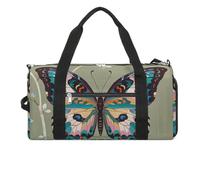 Ancient Butterfly Sac de sport pour homme et femme - Imperméable - Grand sac de sport pour voyage et entraînement