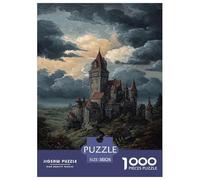Ancient Château Puzzle 1000 Pièces Educa Jouet Cadeau Unique De l'art De La Décoration intéressant Jeu Éduchatif Challenge Toy Adultes & Enfants des 14 Ans 38x26cm/1000pcs