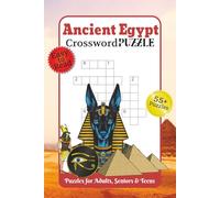 Ancient Egypt Crossword Puzzle | Puzzle Rain Series: Crossword Puzzles with Easy to Read Print about Ancient Culture, Egypt, Mythology and More | 6x9 ... Gift for Vacations, Holidays and Relaxation
