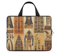 Ancient Egypt Tribe Series Housse pour ordinateur portable de 15" ultra-fine et étanche avec dragonne