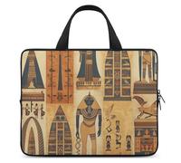 Ancient Egypt Tribe Series Housse pour ordinateur portable ultra fine et étanche 17" avec dragonne