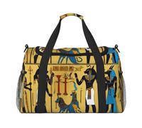 Ancient Egypt Tribe Series Sac de transport pliable de grande capacité pour les escapades en avion