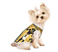 Ancient Egypt Tribe Series T-shirt d'été léger et extensible pour chien Motif chats et chiens