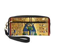 Ancient Egypt Tribe Series Trousse à crayons et maquillage pour filles, étudiants, cosmétiques, pour l'école, le bureau, les voyages