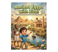 Ancient Egypt with Zizo: Pharaohs, Pyramids, Gods & Mummies - A Fun Ancient Egyptian History Picture Book for Kids Ages 3-8
