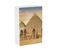 Ancient Egyptians Étui à cigarettes - Étui étanche et résistant à l'écrasement pour 20 cigarettes King Size, boîte de voyage portable de poche pour homme et femme