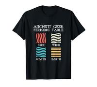 Ancient Geek Tableau périodique des éléments Symboles de chimie T-Shirt