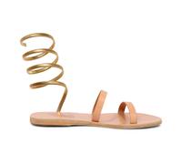 Ancient Greek Sandals - Sandalette Vintage Naturelle - Femme - Chaussures - Rose - Taille: 38 EU