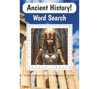 Ancient History Word Search Puzzle Book: Word Searches with Easy to Read Print about Ancient History, Cultures, Artifacts, and More | 6x9 inches, 110 ... Gift for Vacations, Holidays and Free Times