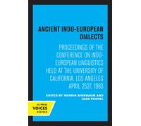Ancient Indo-European Dialects