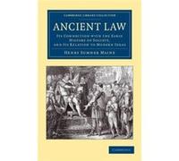 Ancient Law - Henry Sumner Maine - Cambridge University Press - Livre en Anglais - Paperback Henry Sumner MaineHenry Sumner Maine (Auteur)