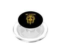 Ancient Pharaoh Egyptian Hot to Death Sunglass Winged Ankh PopSockets PopGrip pour MagSafe