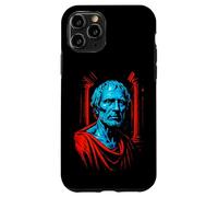 Ancient Philosopher Bust Stoic Roman Greek Wisdom Coque pour iPhone 11 Pro