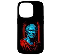 Ancient Philosopher Bust Stoic Roman Greek Wisdom Coque pour iPhone 14 Pro