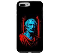 Ancient Philosopher Bust Stoic Roman Greek Wisdom Coque pour iPhone 7 Plus/8 Plus