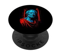 Ancient Philosopher Bust Stoic Roman Greek Wisdom PopSockets PopGrip Adhésif