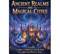 Ancient Realms and Magical Cities: A High-Complexity Coloring Book for Adults and Fantasy Fans