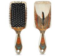 Ancient Religion Brosse à cheveux en plastique avec texture parchemin égyptien humide et sec - Brosse à cheveux démêlante en plastique pour enfants et adultes - Cadeau de rentrée scolaire pour homme