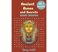 Ancient Runes and Secrets Word Search: Puzzle Book with Easy to Read Large Print about Magic, Spirits and Ghosts, Unicorn Dreams and More | 6x9 ... - Gift for Vacations, Holidays and Free Times