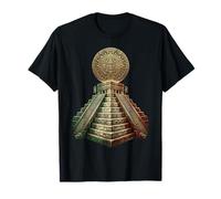 Ancient Sarcred Pyramide Aztèque Calendrier Maya Azteca T-Shirt