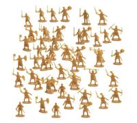Ancient Soldier Model - Miniature War Statues, 100 Pack Play Figures Set | Toy Soldiers 100X Ancient Model Statues Pretend Play Educational | Mini Figurines Boys Girls Projects Cake Decorations Party