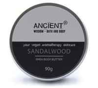 Ancient Wisdom Beurre corporel d'aromathérapie au karité 90 g - Bois de santal