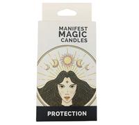 Ancient Wisdom Bougies magiques Manifest (lot de 12) - Ivoire - Rituel de protection