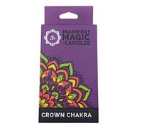 Ancient Wisdom Bougies magiques Manifest (lot de 12) - Violet - Chakra de la Couronne