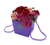 Ancient Wisdom Bouquet de Fleurs de Savon - Jardin de Fleurs Violettes