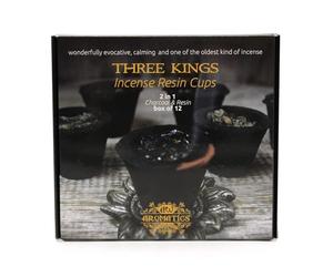 Ancient Wisdom Box of 12 Resin Cups - Three Kings