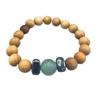 Ancient Wisdom Bracelets en bois de cèdre chakras