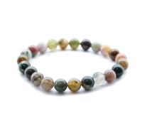 Ancient Wisdom Bracelets Power Chakra/Stretchy/Pierre Naturelle 8mm - pour Votre Bien-être - Agate Mousse