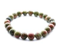 Ancient Wisdom Bracelets Power Chakra/Stretchy/Pierre Naturelle 8mm - pour Votre Bien-être, One Size, Pierre, Jaspe vert, One Size, Pierre, Jaspe vert