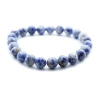 Ancient Wisdom Bracelets Power Chakra/Stretchy/Pierre Naturelle 8mm - pour Votre Bien-être - Sodalite